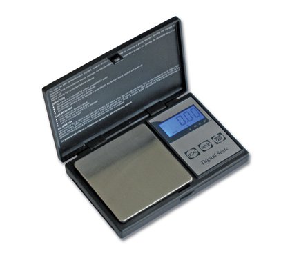 Pocket mini scale with stainless steel plate 60x60 mm LBIL 500 | LAUMAS