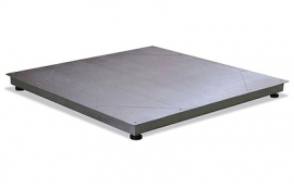 P-INOXN-S5 - AISI 304 STEEL PLATFORM - FOUR IP68 LOAD CELLS